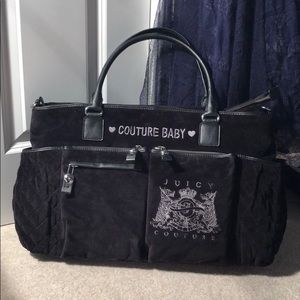 Juicy couture diaper bag